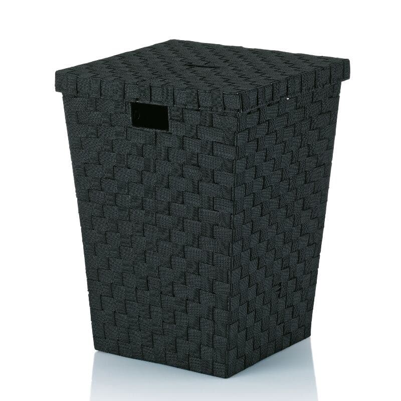 KELA Кош за пране “Alvaro“ - черен