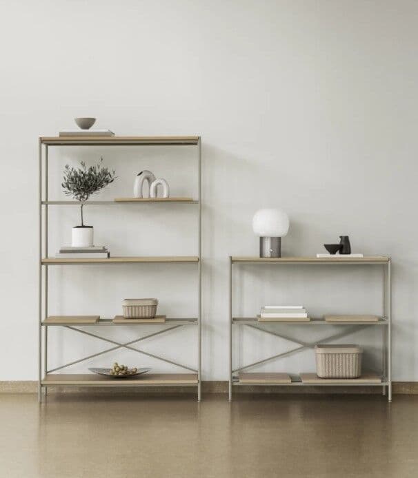 BLOMUS Ваза KAGETSU, размер S – цвят светло сив (Micro Chip)