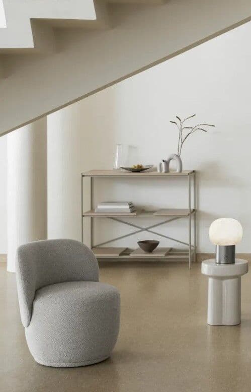 BLOMUS Ваза KAGETSU, размер M – цвят светло сив (Micro Chip)