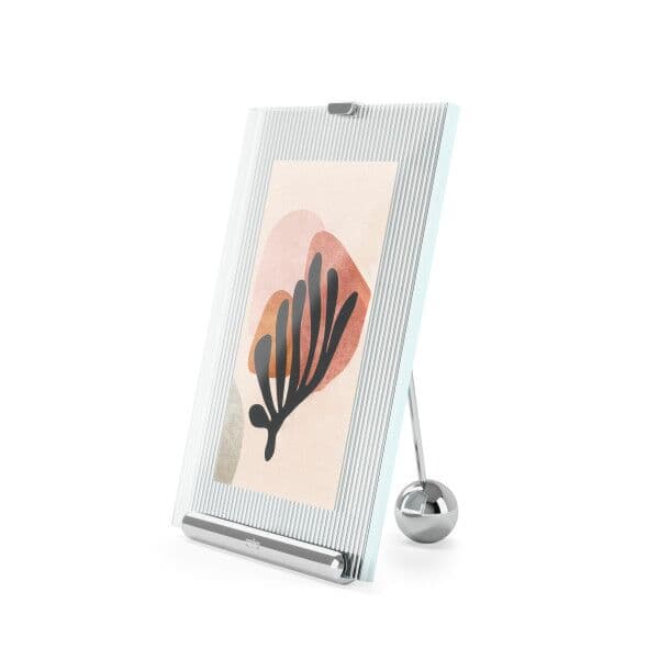 UMBRA Рамка за снимки “FLUTE“ - цвят хром - 10 x 15 см.