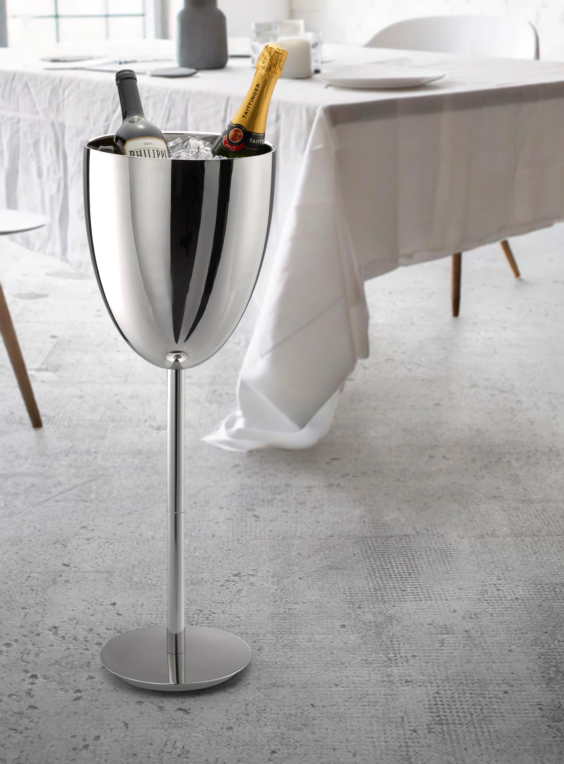 PHILIPPI Охладител за шампанско със стойка “MONACO“