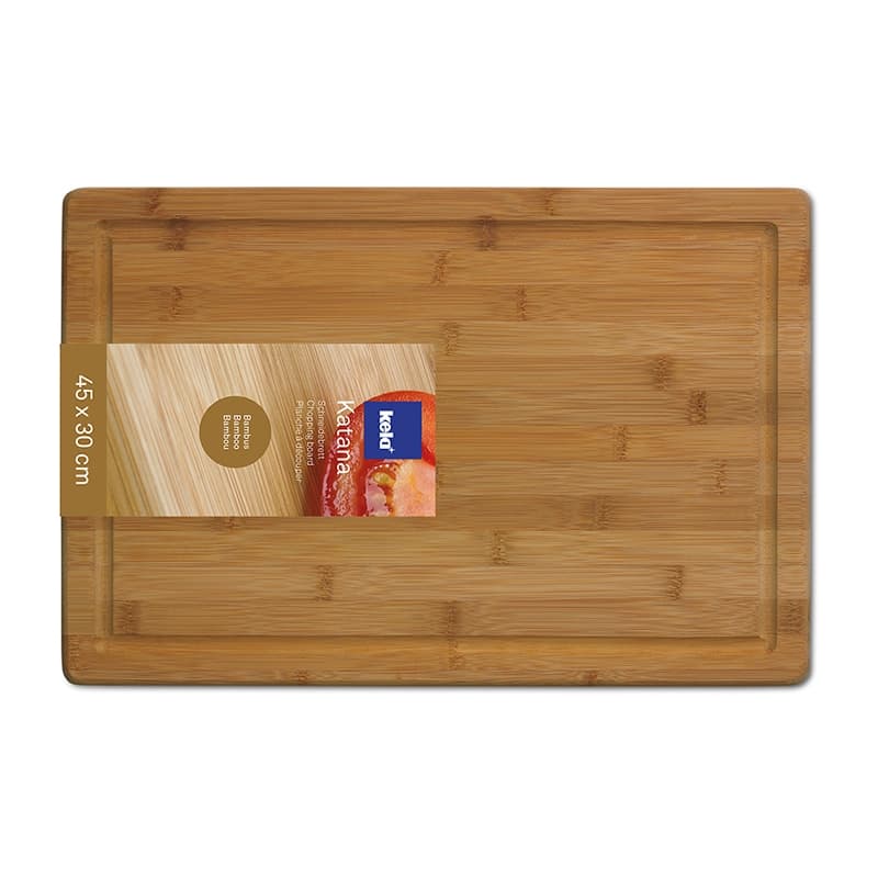 KELA Бамбукова кухненска дъска “Katana“ – 45×30 см.