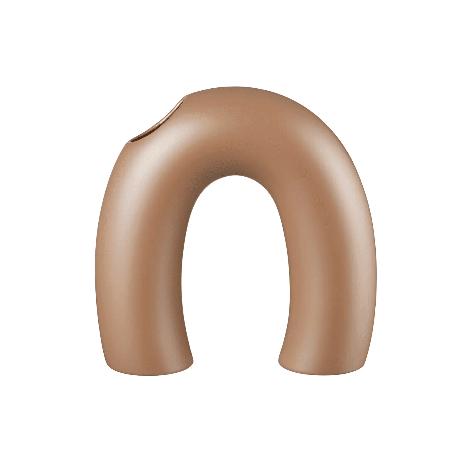 BLOMUS Керамична ваза - KAGETSU - цвят кехлибарено кафяво (Amber Brown) - размер M