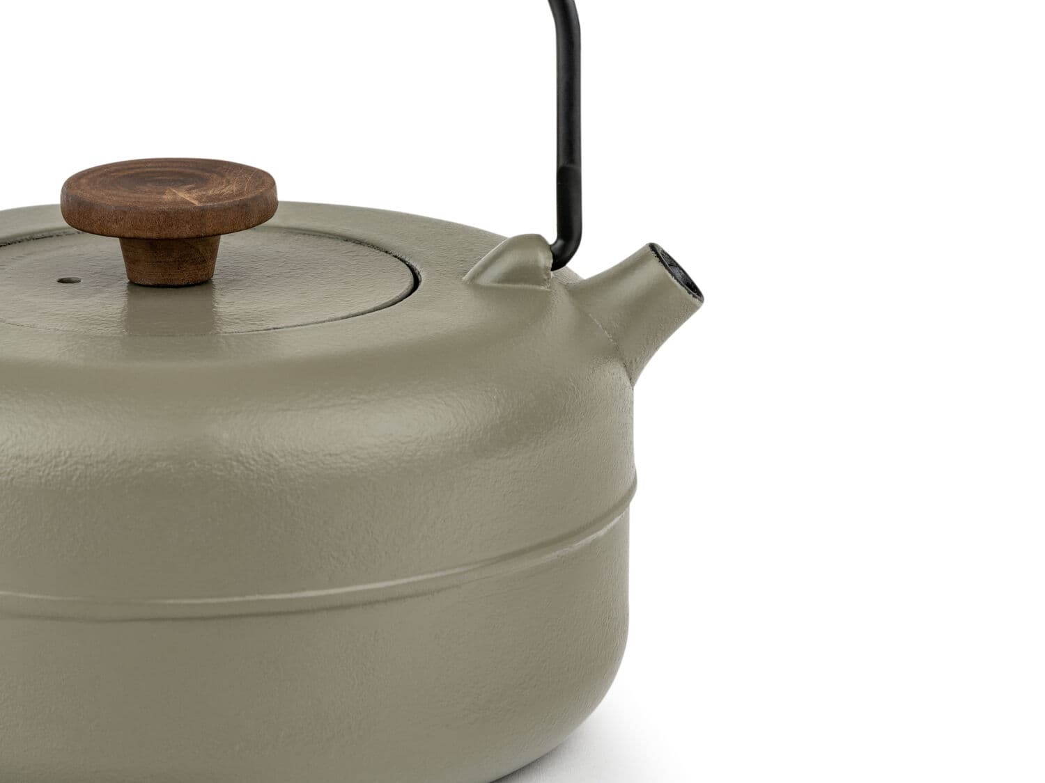 BREDEMEIJER Чугунен чайник “Henan“ - цвят каки - 0,75 л - снимка 5