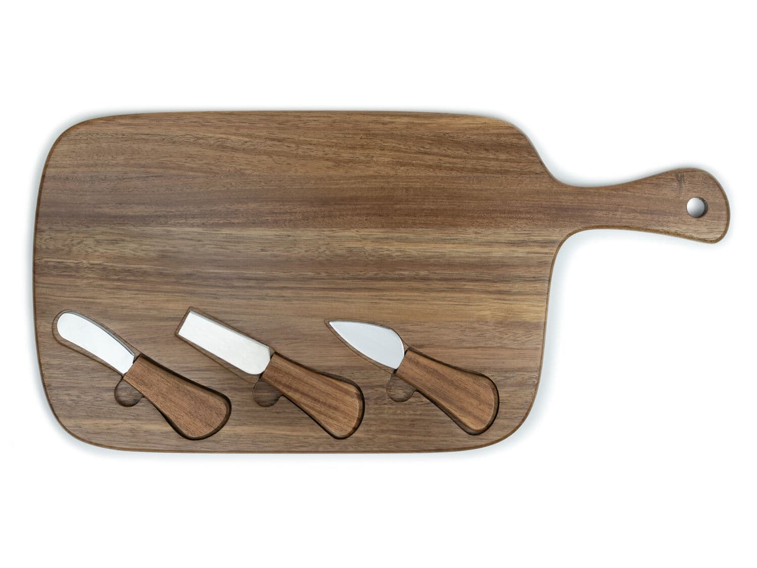 LEOPOLD VIENNA Комплект ножове за сирена с дъска “Oviedo“ — снимка 3