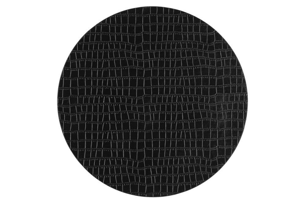 4Living Подложка за хранене Ø 38 см. “Croc“ - черна