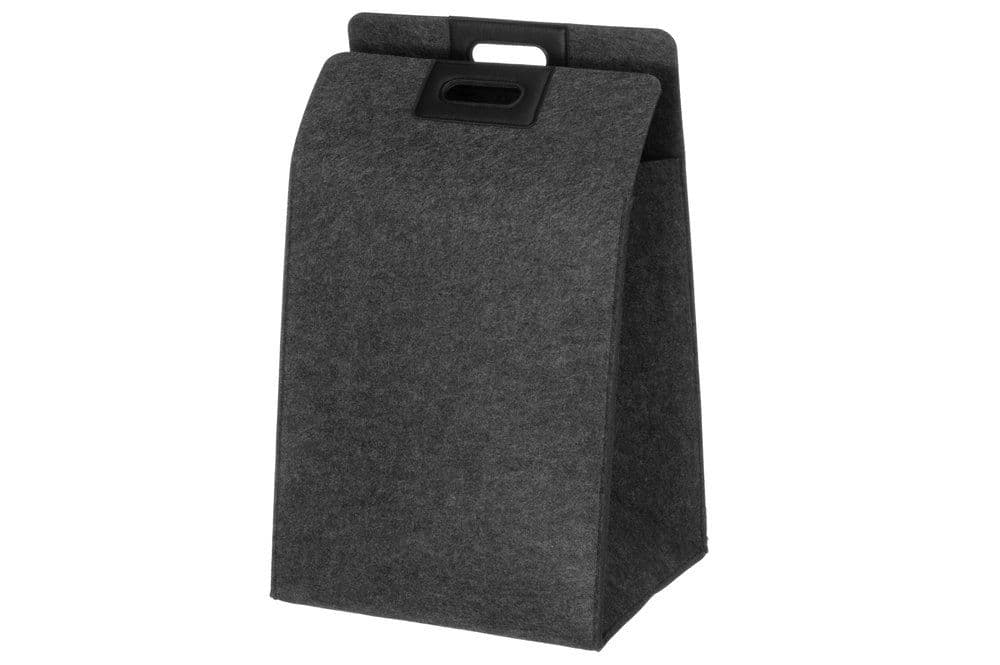 4Living Чанта за съхранение от филц - черна