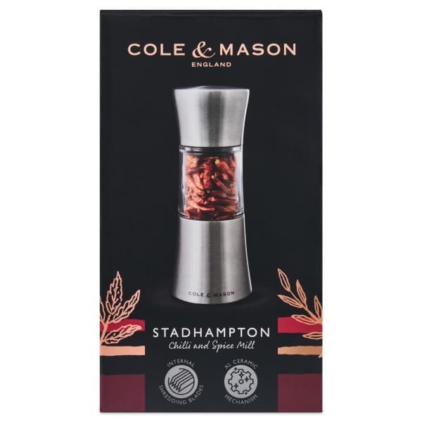 COLE & MASON Мелничка за чили и подправки “STADHAMPTON“ — снимка 2