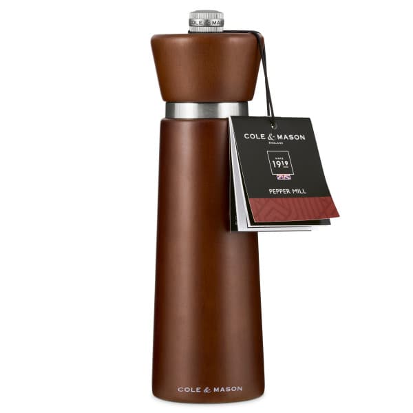 COLE & MASON Мелничка за пипер “MILLBANK“ - 18 см. - цвят кестен — снимка 2