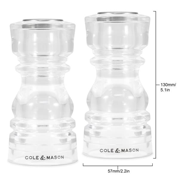 COLE & MASON Комплект за сол и пипер “LONDON“ - 13 см. — снимка 3