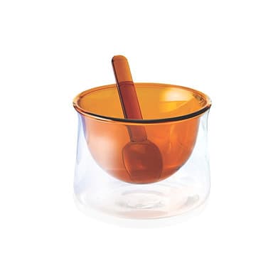 PHILIPPI Купичка за сладолед с лъжица “GELATO“ - цвят карамел