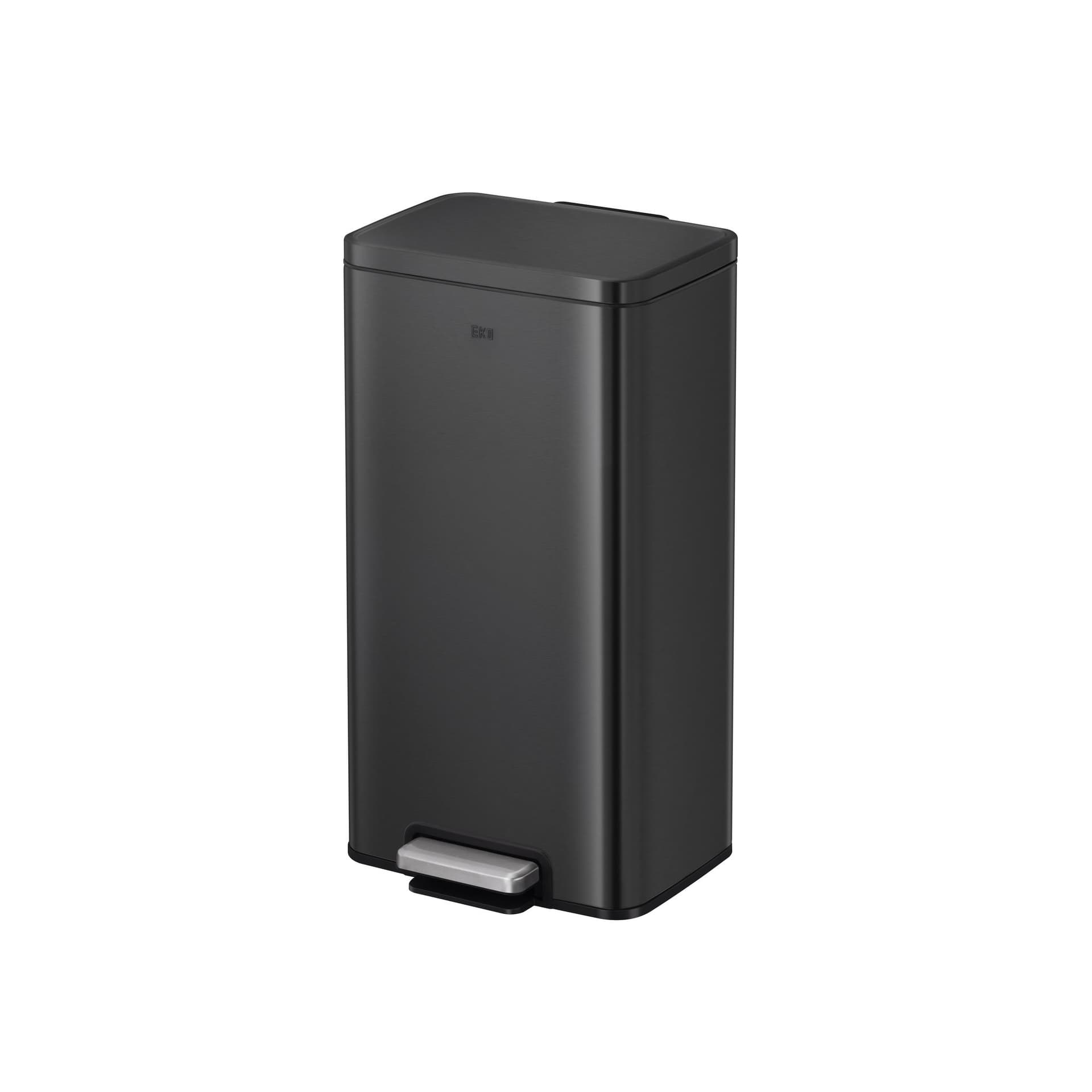 EKO Кош за отпадъци с педал “MADISON“ - 30 литра - черен/мат