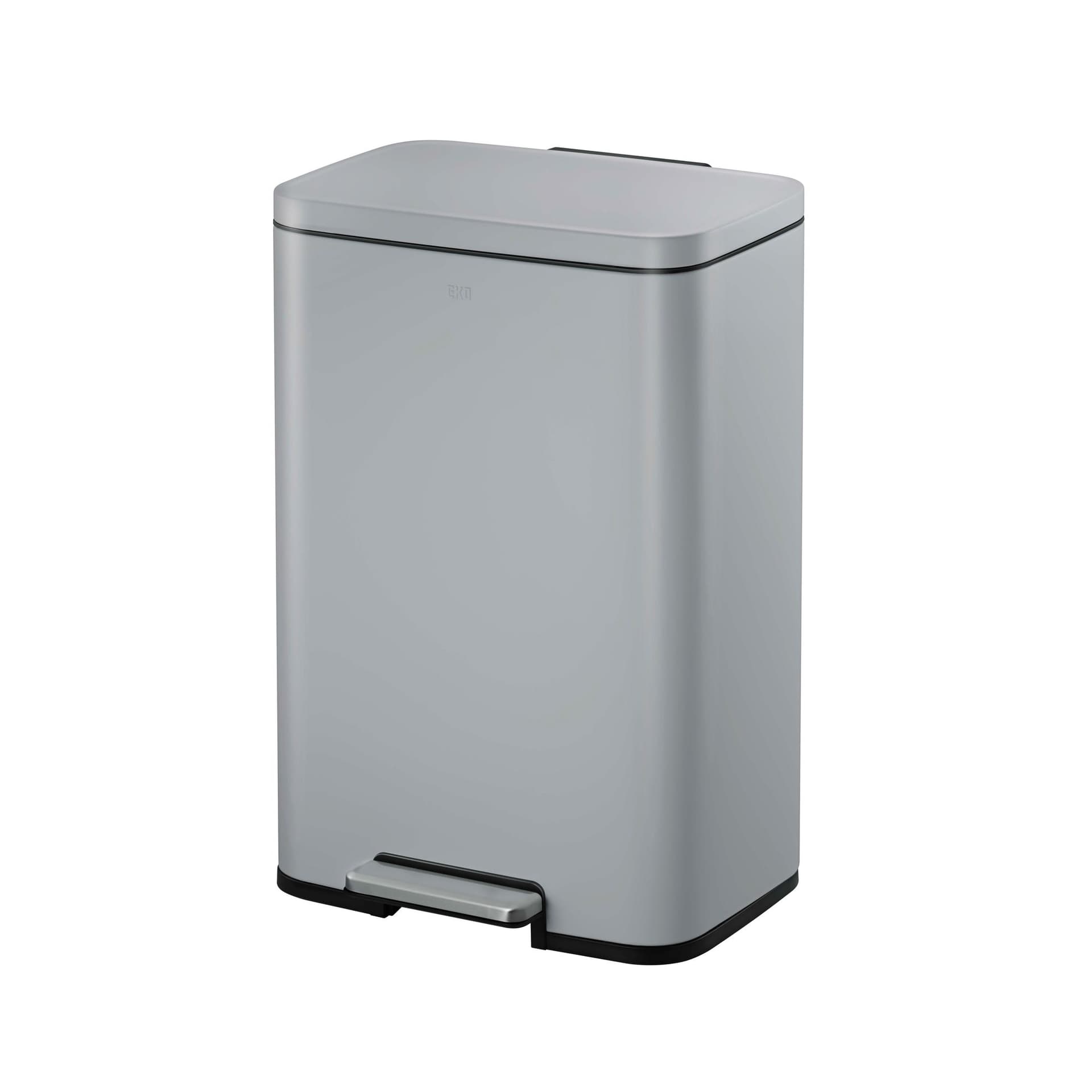 EKO Кош за отпадъци с педал “MADISON“ - 50 литра - сив/мат