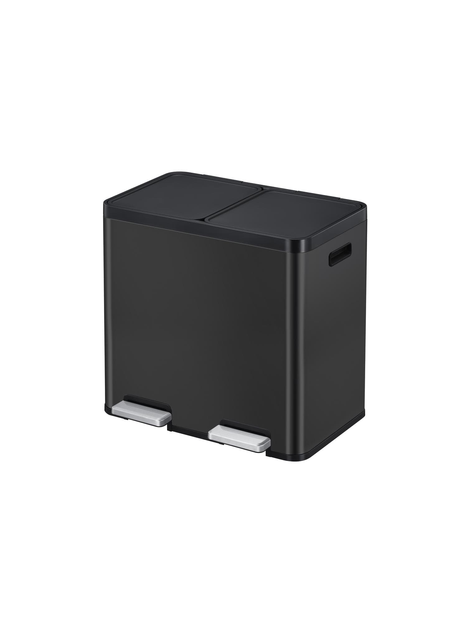 EKO Кош за разделно събиране с 2 педала “ESSENTIAL“ - 2 х 22 л. - черен