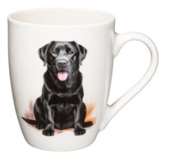 4LIVING Порцеланова чаша с дръжка “Лабрадор ретривър“ - 340 мл.