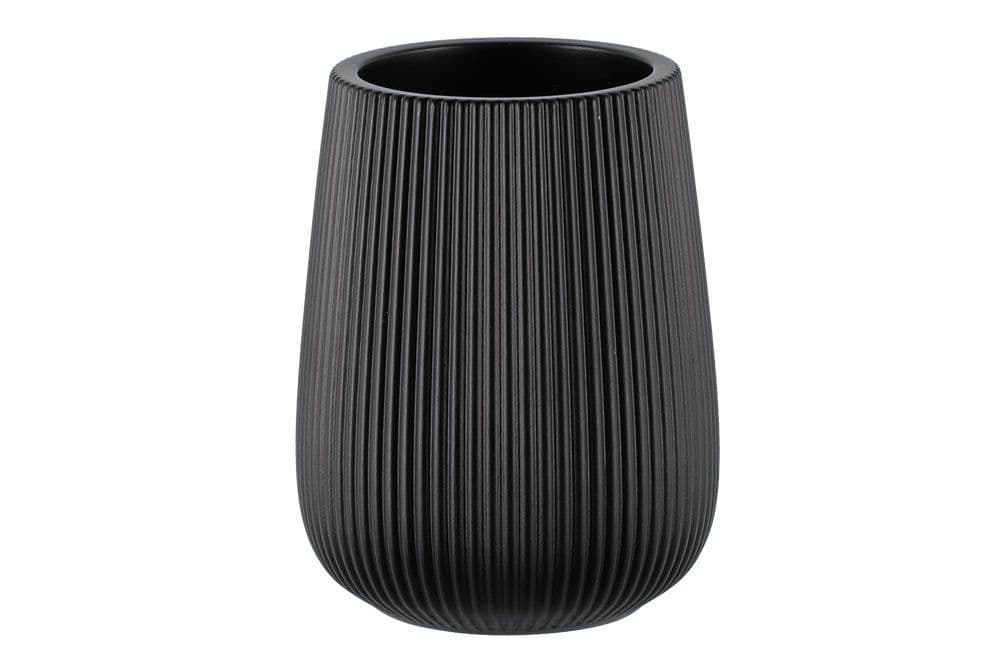 4LIVING Съд за четки за зъби “Nero“ - цвят черен