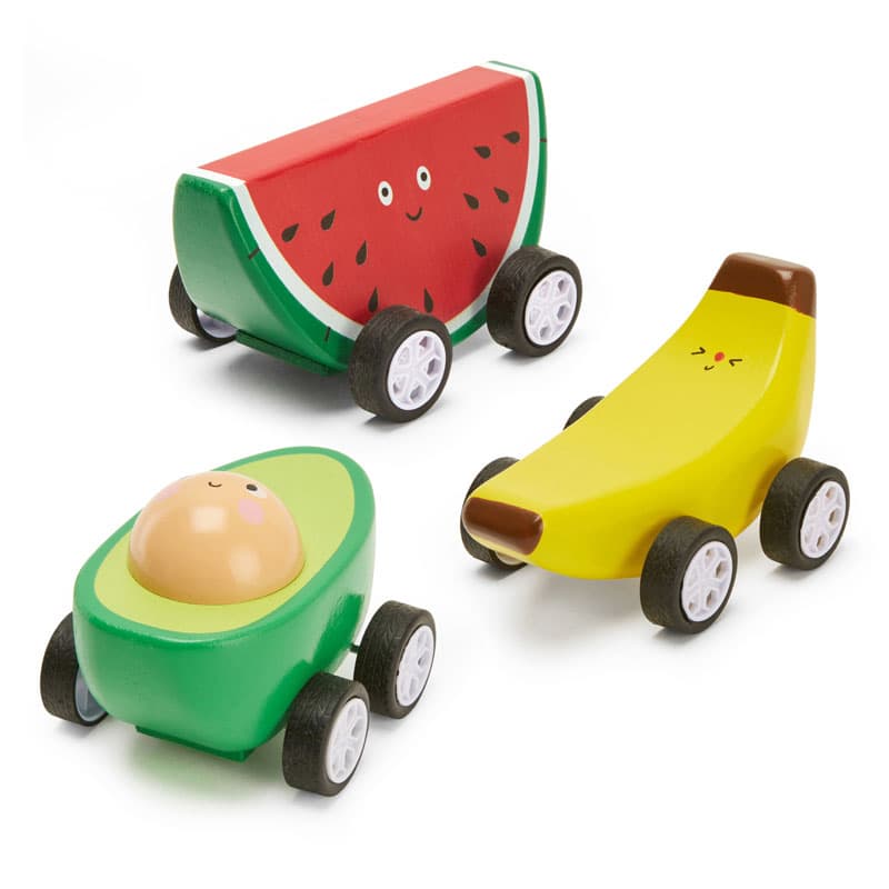 Колички със самонавиващ се механизъм Fruit-Fun
