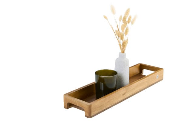 AdHoc Табла/поднос за сервиране Slim - 50 х 13 см. - акация и орех — снимка 5