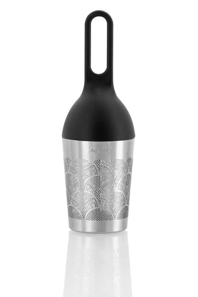 AdHoc Плаващ прибор за чай Floatea Fusion - черен