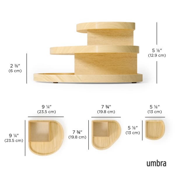 UMBRA Кутия за бижута и аксесоари “COVE“ - цвят натурален — снимка 2