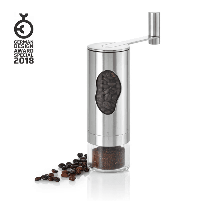 AdHoc Ръчна кафемелачка Mrs. Bean - стомана