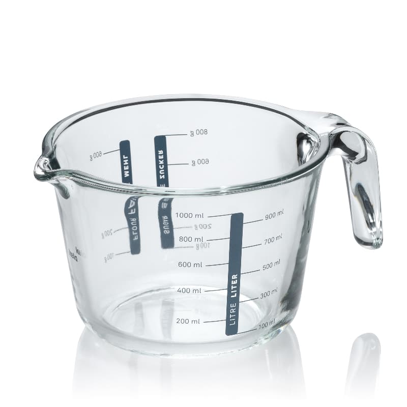 KELA Стъклена мерителна кана “Malea“ - 1л