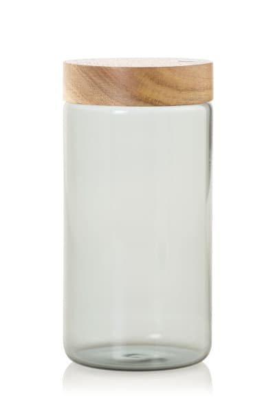 AdHoc Стъклен буркан/канистер PureJar - 1200мл.