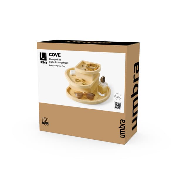 UMBRA Кутия за бижута и аксесоари “COVE“ - цвят натурален — снимка 4