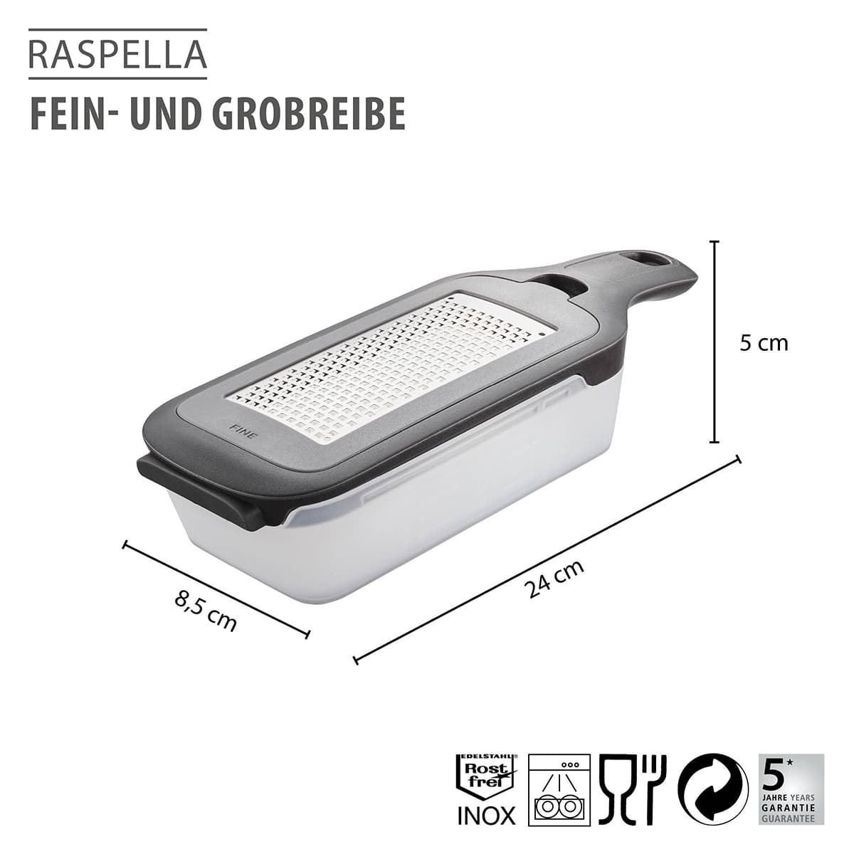 GEFU Ренде с контейнер RASPELLA - снимка 3