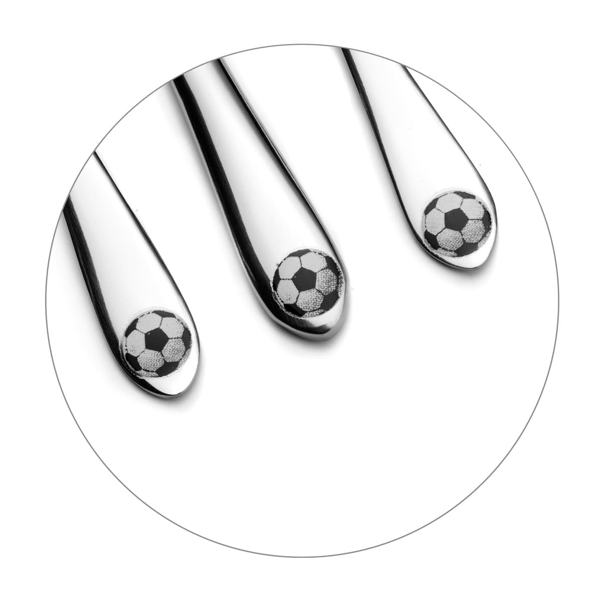 AMEFA Детски прибори за хранене FOOTIE - 3 части - снимка 2