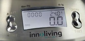 INNOLIVING Електронна кухненска везна  с купа – метална