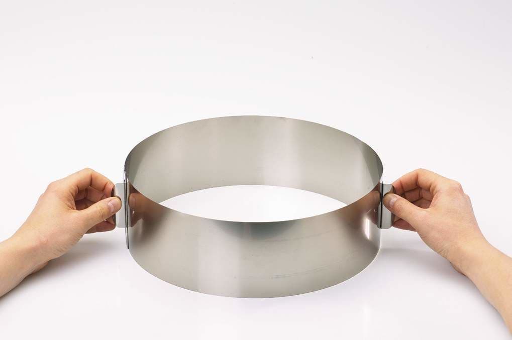 GEFU Кръгла форма за торта с регулиране TONDO XXL  Ø16 – Ø 32 см.