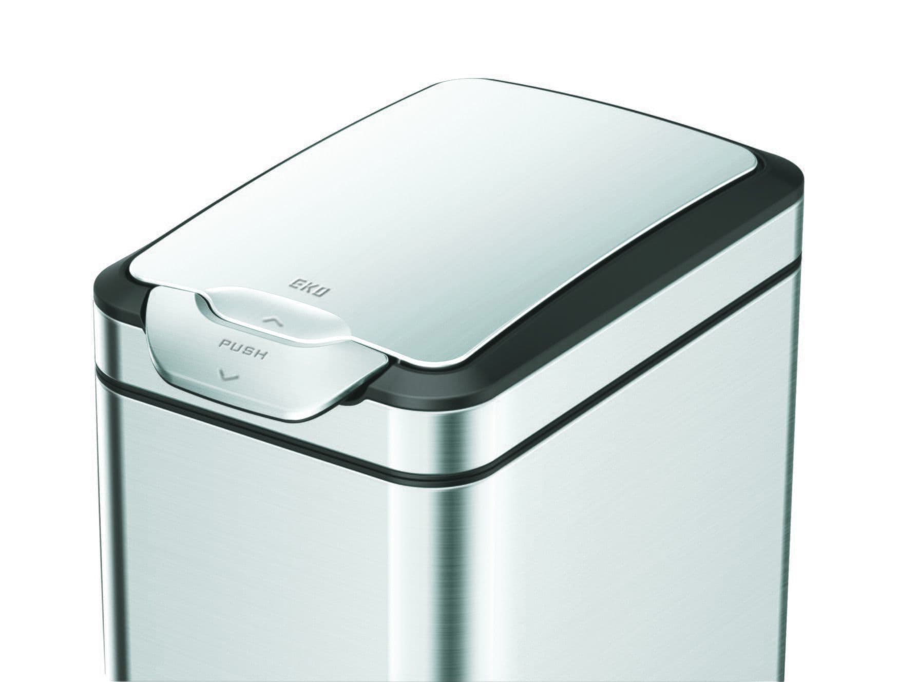 EKO Кош за отпадъци с TOUCH механизъм “TINA“- 30 литра – мат