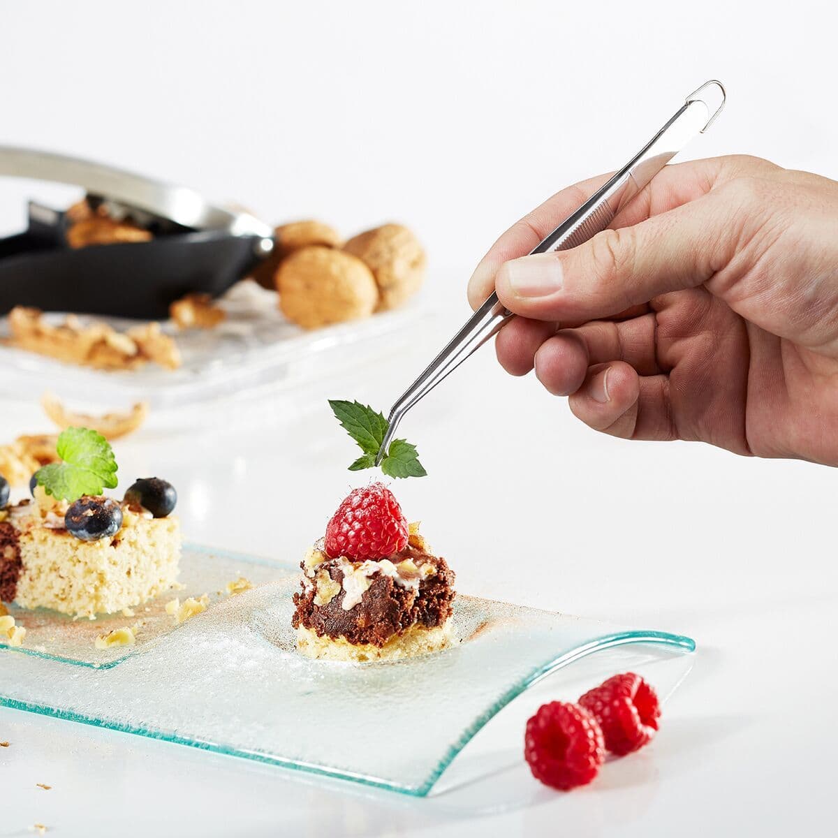 GEFU Кухненски пинсети “PRECISO“ – стоманени 14см.