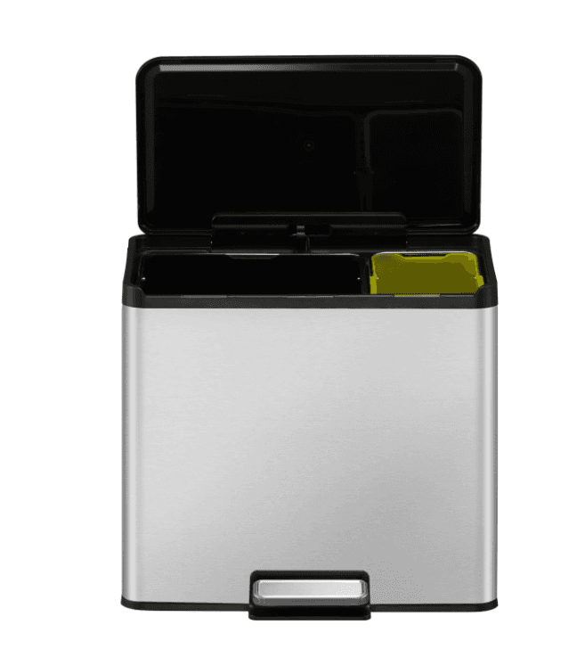 EKO Кош за разделно събиране “ESSENTIAL“ – 20 + 9 л. – черен