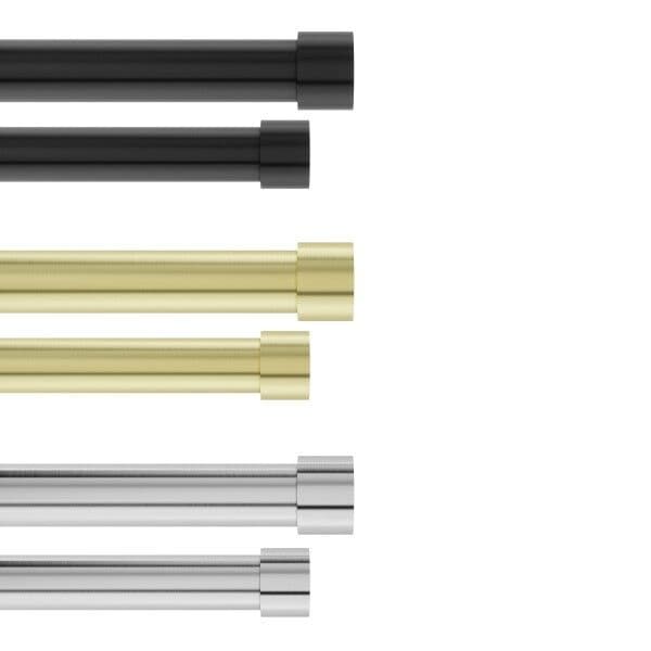 UMBRA Двоен корниз “CAPPA“ – цвят никел – размер 167-304 см.