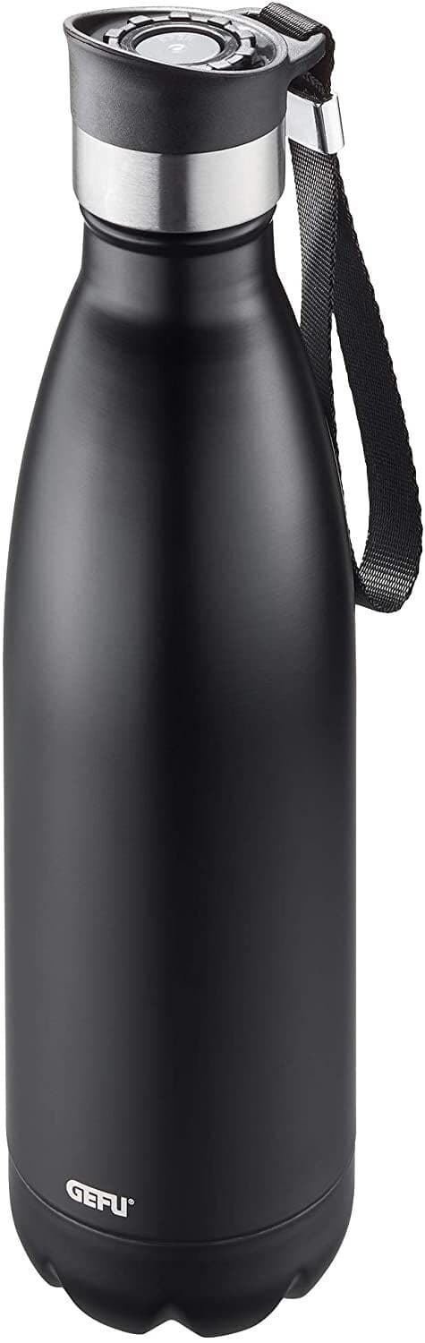 GEFU Термо бутилка “OLIMPIO“ – 750мл – черна