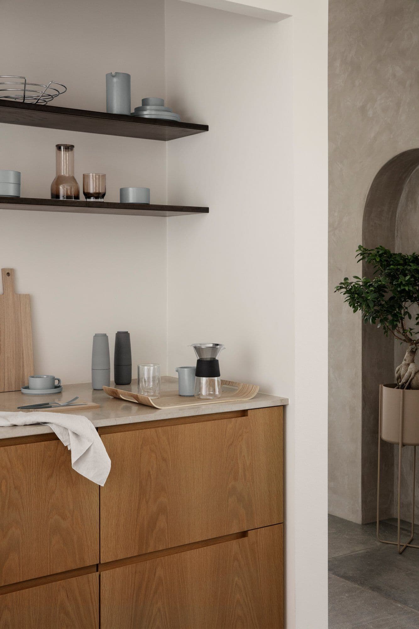 BLOMUS Стъклена кана за кафе с филтър GRANEO – 400 мл.