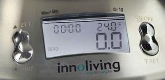 INNOLIVING Електронна кухненска везна  с купа – метална