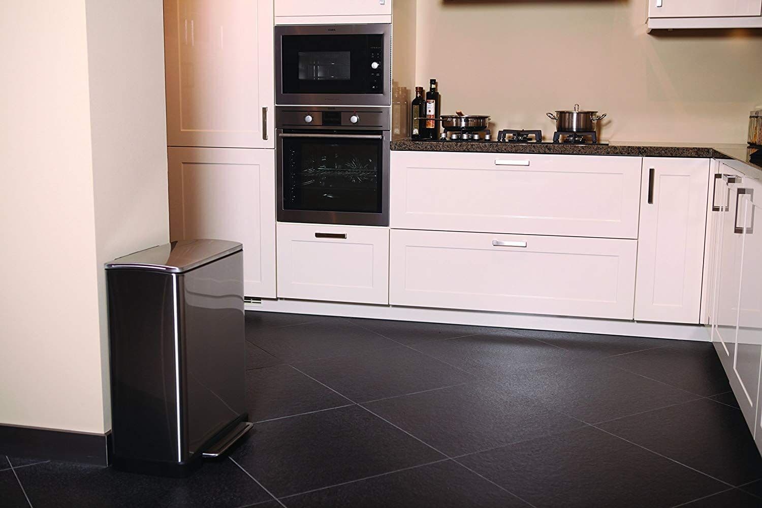 EKO Кош за отпадъци с педал “E-CUBE“ – 50 литра – мат