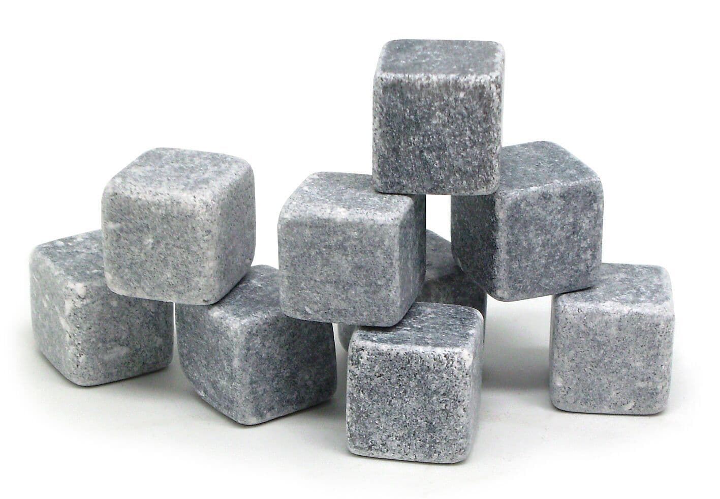 Vin Bouquet Сет охладители за напитки от естествен камък „STONE  ROCKS“ – 9 бр.