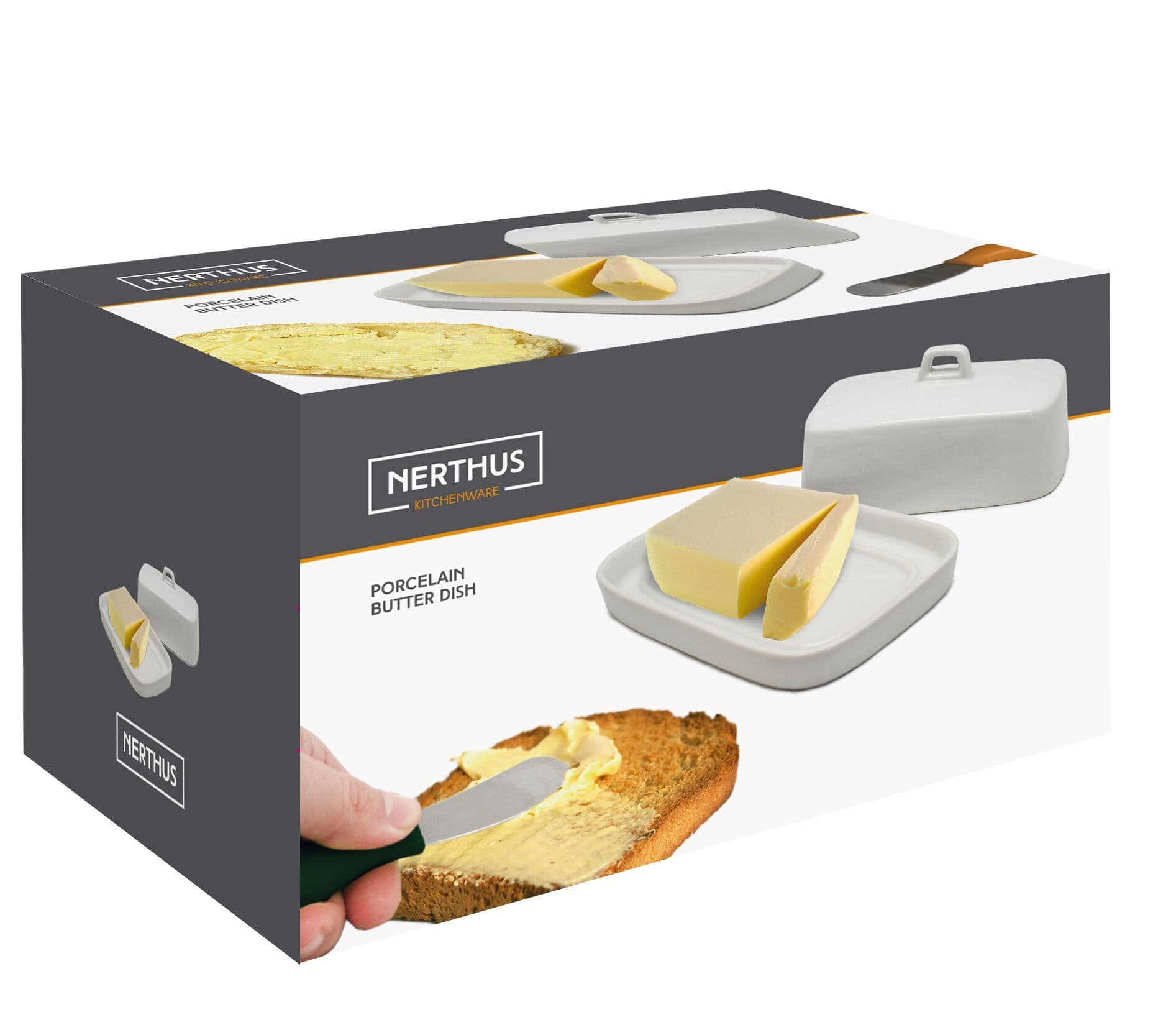 Nerthus Порцеланов съд за масло
