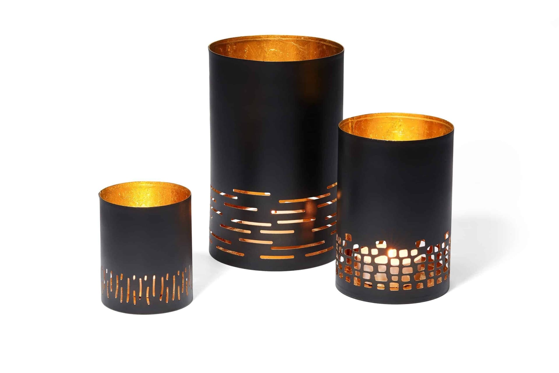 PHILIPPI Комплект 3 бр свещници “GUYANA“