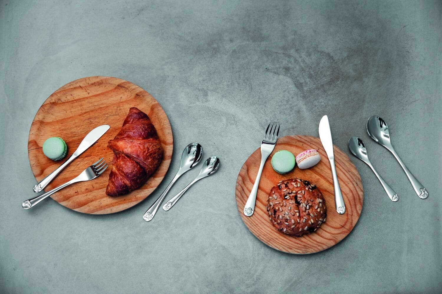 ZILVERSTAD Комплект стоманени детски прибори за хранене “Морски живот“ – 4 части