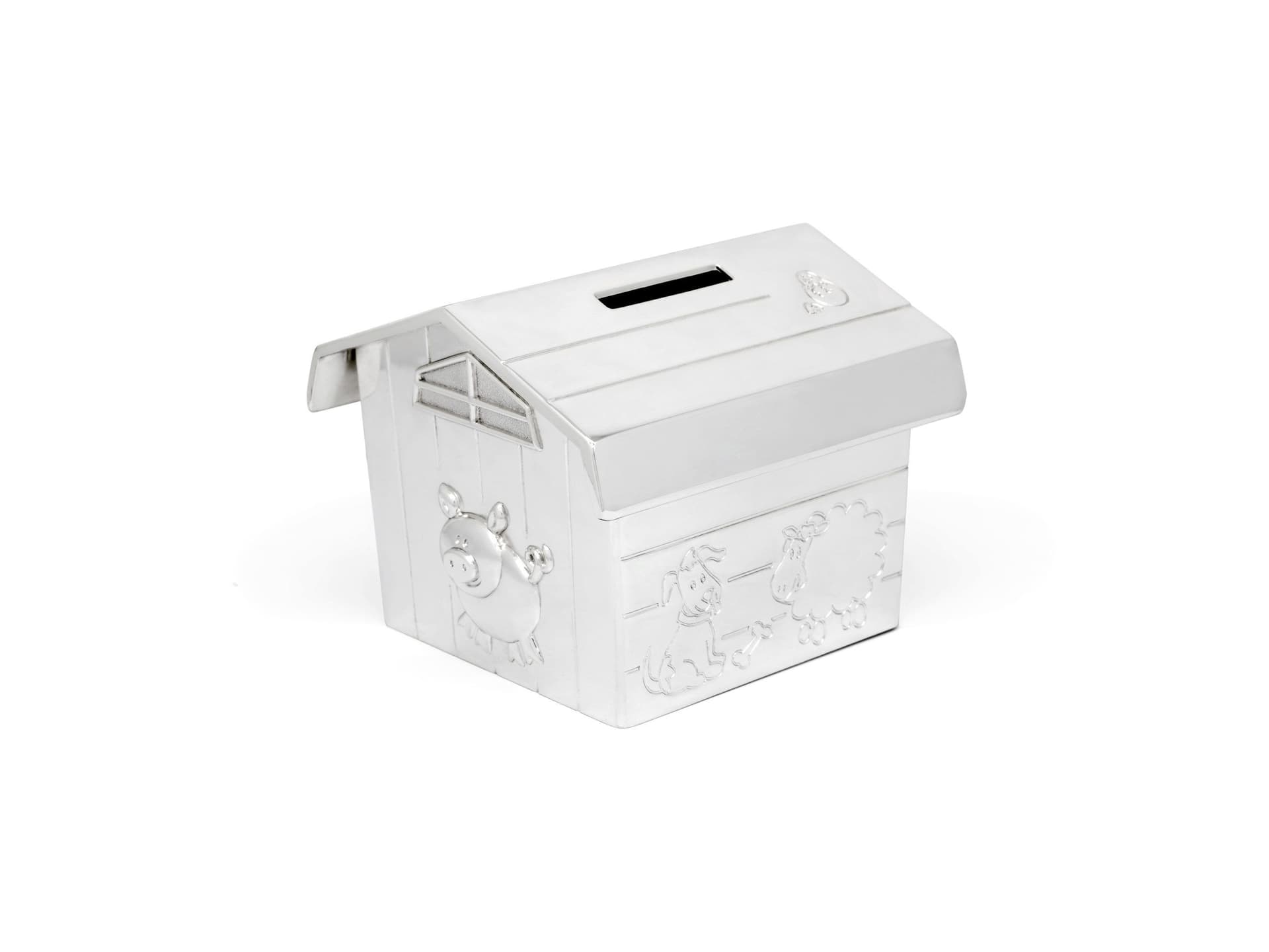 ZILVERSTAD Детска касичка “Плевня“