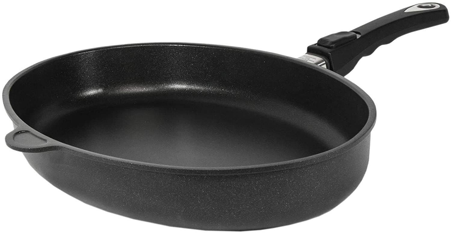 AMT Тиган за риба 41х27 см. с мобилна дръжка