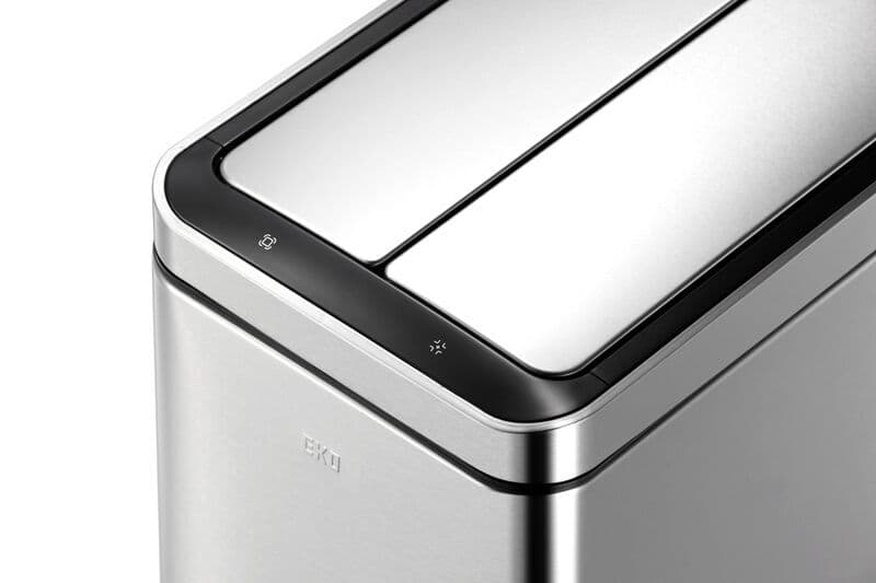 EKO Сензорен кош за отпадъци “PHANTOM DELUXE“- 45 литра – мат