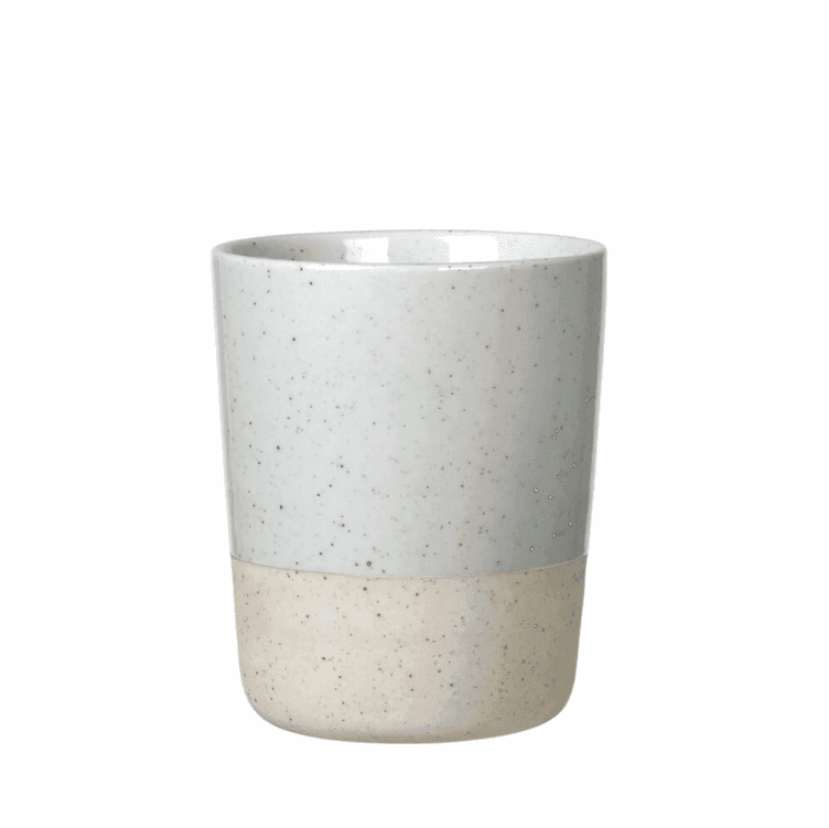 BLOMUS Комплект от 2 бр. двустенни чаши 260 мл. – SABLO – цвят светло сив (Cloud)