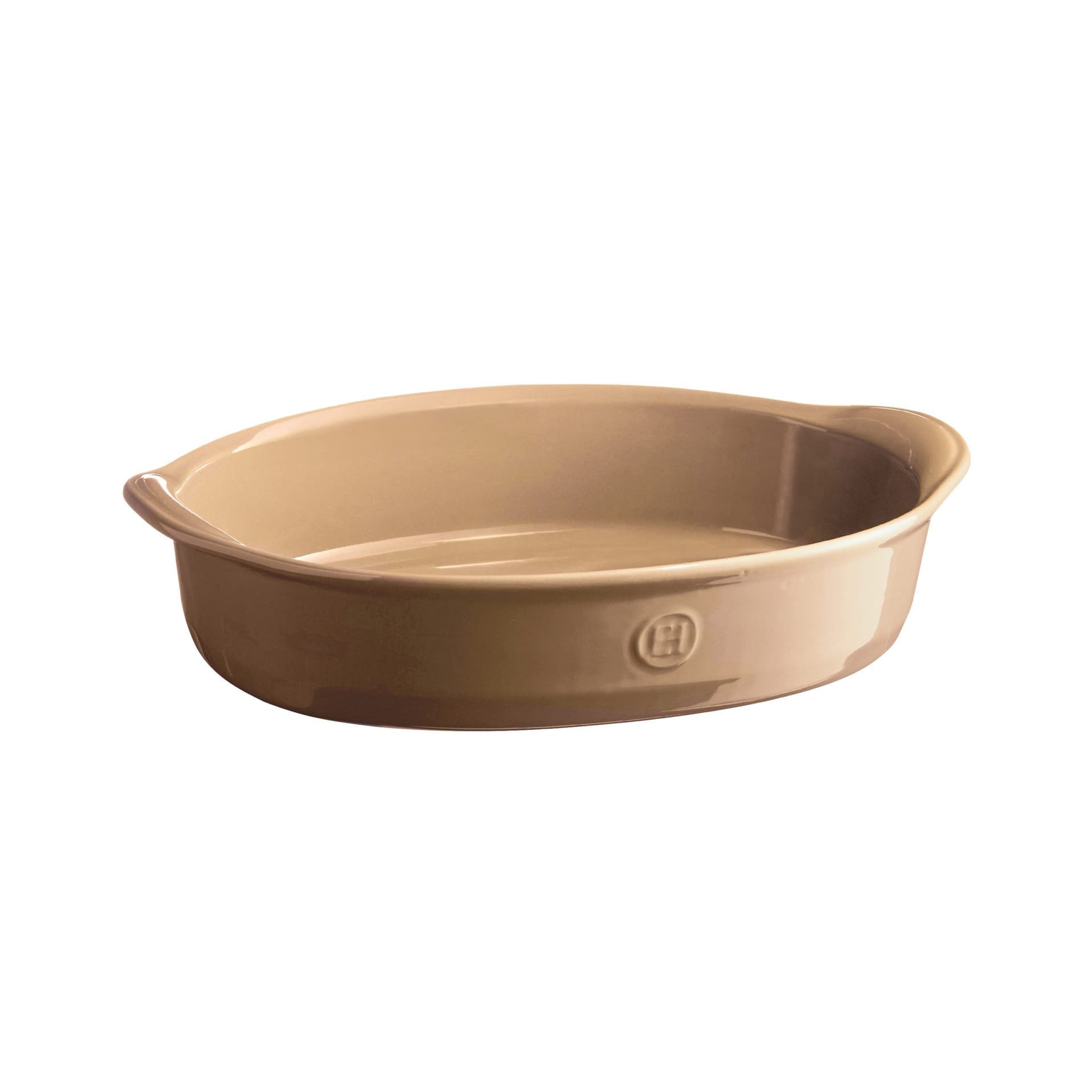 EMILE HENRY Керамична тава „OVAL OVEN DISH“ – 35х22,5 см – цвят капучино