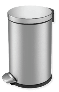 EKO Кош за отпадъци с педал “LUNA“ – 3 литра – мат